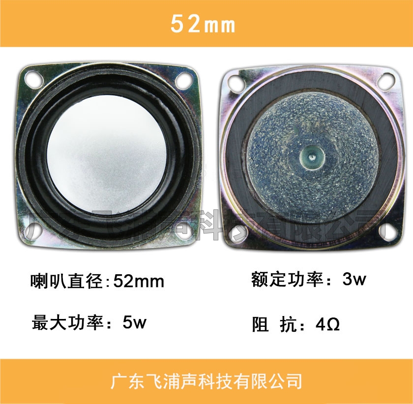 52mm方形